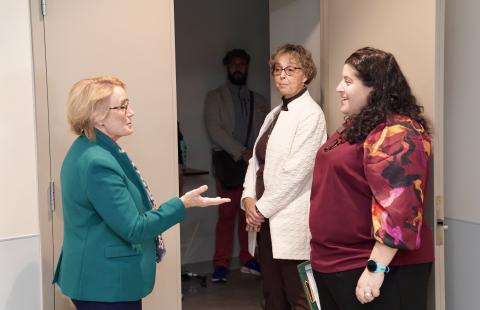 Sen. Hassan at HSSC