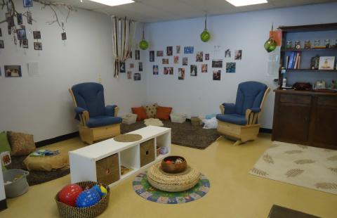 play are in infant classroom