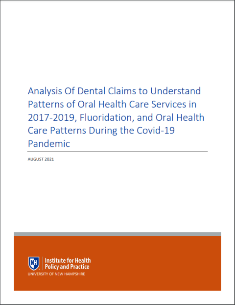 Analysis of Dental Claims to Understand Patters of Oral Health Services