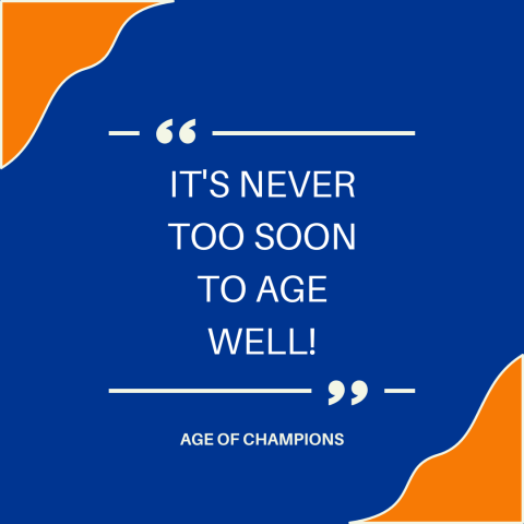 graphic of the Age of Champions tagline