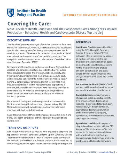 Covering the Care: 