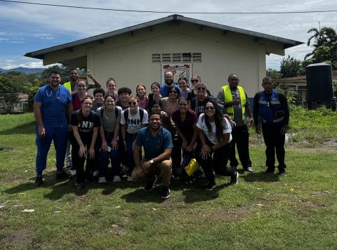 Nursing students in Panama