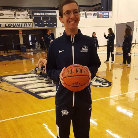 Sport Studies student Andrew Marden