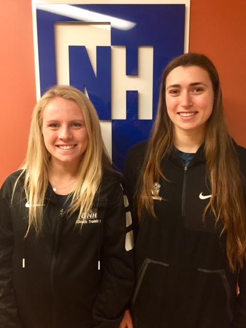 Madeline Zimmerman and Brooke Bergeron were recognized by NHATA as the 2018 Scholarship recipients